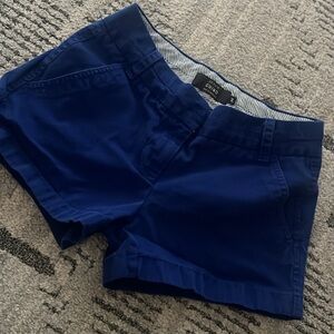 J. Crew Blue Bermuda Shorts Classic Tailored Style